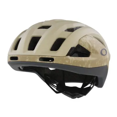 (M, Matte Desert Tan) Oakley ARO3 Endurance Cycling Bike Helmet Detachable Visor Matte Desert Ta