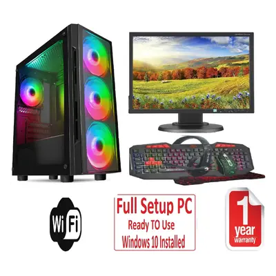 Fast GAMING PC Bundle - i5 8GB RAM 1TB GT710 2GB - FLASH