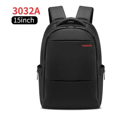 (3032A Black 15) Lifetime Warranty Anti Theft Large Capacity 15.6 inch College Laptop Backpack M