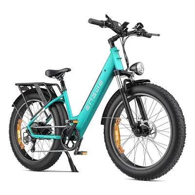 (Blue) ENGWE Electric Bikes for Adults E26 ST Electric Bicycle "x4 Fat Wheels