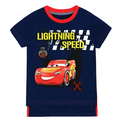 Disney Cars Boys' Cars Lightning McQueen T-Shirt Size Blue