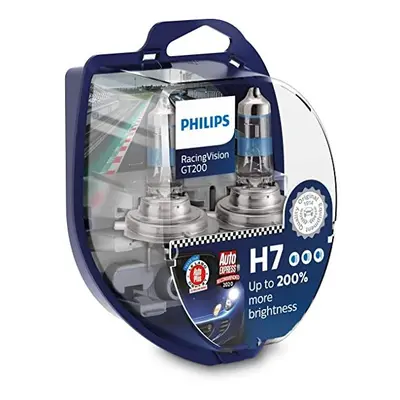 (H7 Twin Box) Philips Racing Vision GT200 Headlight Bulb