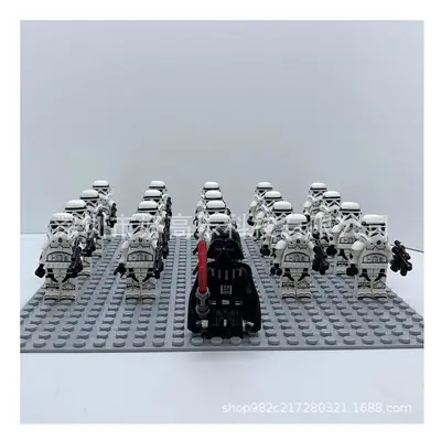 (1) 21Pcs Fit Lego Star Wars Empire Storm Trooper Minifigures Kids Toys