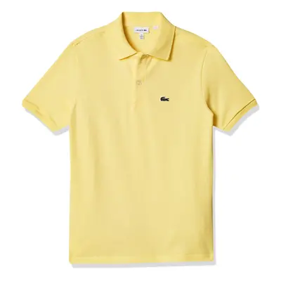 Lacoste Boys Short Sleeve Classic Pique Polo Yellow 14YR