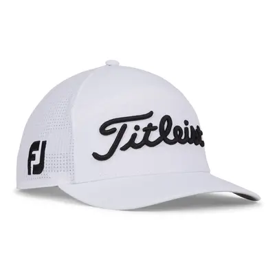 Titleist Tour Featherweight Golf Hat White/Black One Size Fits Most