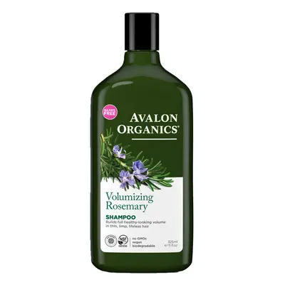 Avalon Organics Shampoo Volumizing Rosemary Fluid Ounce Pack of