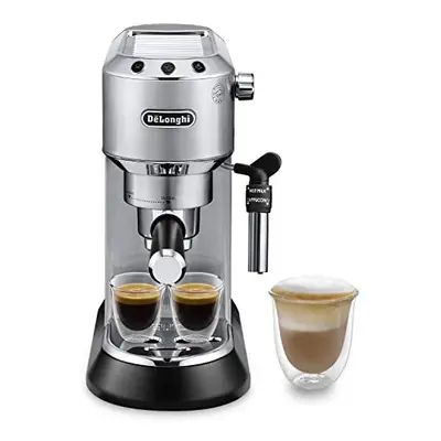 De'Longhi Dedica Style, Traditional Pump Espresso Machine, Coffee and Cappuccino Maker, EC685M, 