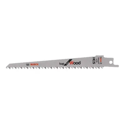 Bosch S644D Saber Saw Blade Top Wood, 17.2cm x 14.8cm x 2.9cm, Blue, Pack of