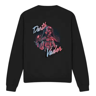 (XXL, Black) Star Wars Unisex Adult Darth Vader Wave Sweatshirt