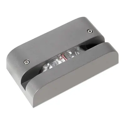 Leds-C4 Finestra - LED Outdoor Wall Light Grey IP65