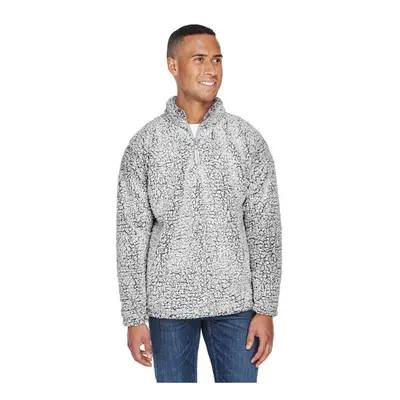 Adult Epic Sherpa Quarter-Zip - OATMEAL HEATHER - S(D0102H76ggJ)