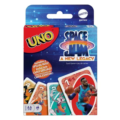 Mattel Games UNO Space Jam: A New Legacy Themed Card Game Featuring Cards with Movie Graphics Ki