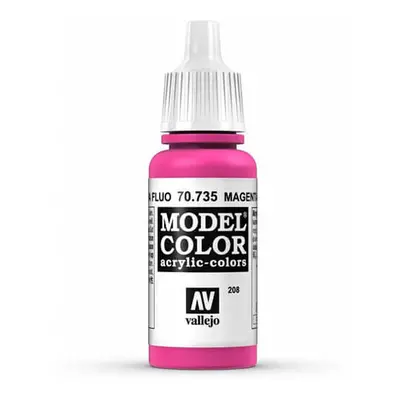 Val735 - Av Vallejo Model Color 17ml - Fluorescent Magenta