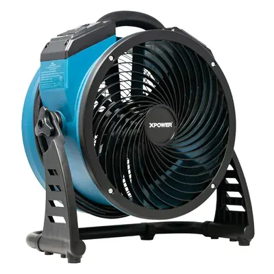 (FC250AD Motor) Fans, Heavy High Velocity Whole Room Air Mover Air Circulator Utility Shop, Vari