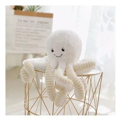 (White, 40cm) 15.7''Octopus Plush Stuffed Toy Pillow Plush Gift