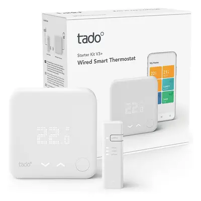 Tado Thermostat Starter Kit V3+ Wired Smart Intelligent Heating Control