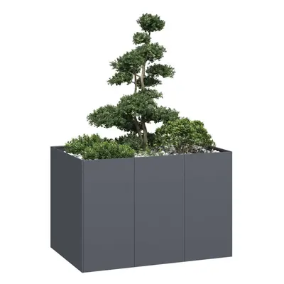 vidaXL Planter Anthracite 120x80x80 cm Steel