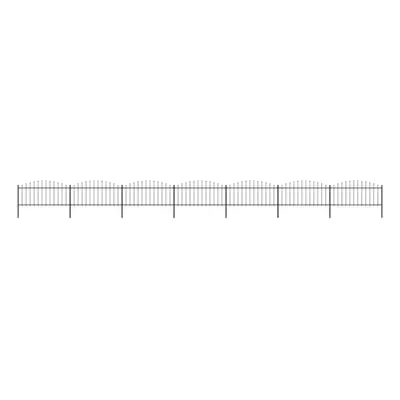 (11.9 m/ cm) vidaXL Garden Fence Spear Outdoor Panel Barrier Border Privacy Multi Sizes