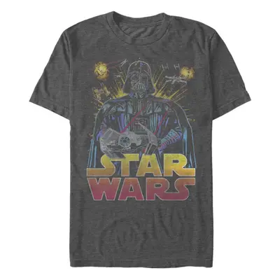 Star Wars Men's Ancient Threat T-Shirt Charcoal Large