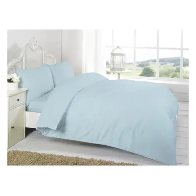 (Aqua, Super King ) Egyptian Cotton Duvet Cover Set Thread