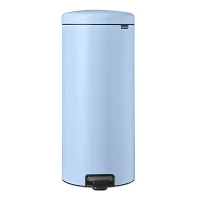 - NewIcon Pedal Bin 30L - Large Waste Bin for Kitchen - Soft Closing Lid - Light Pedal Operation