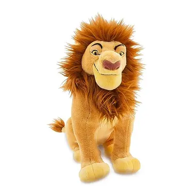 Disney Store Official Mufasa Medium Soft Toy, The Lion King, 38cm/15?, Kids Fluffy Stuffed Anima