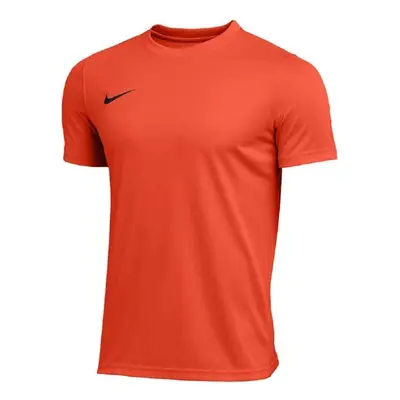 Nike Men's Park Short Sleeve T Shirt (Orange Large)