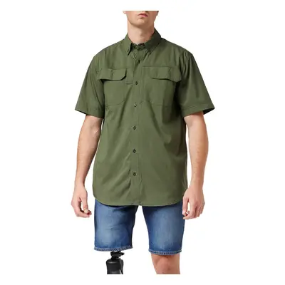 Carhartt Men's Rugged Flex Rigby Short Sleeve Work Shirt Peat X-Larg