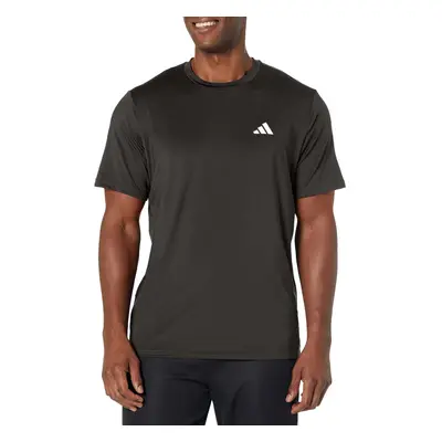 adidas Men's Essentials Stretch Training T-Shirt Black/White