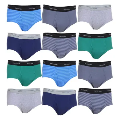 Fruit of the Loom Men's Fashion Briefs 12-Pack Value MYSTERY COLORS Co