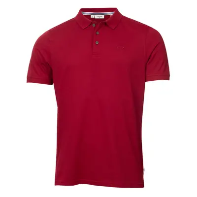 (XL, Burgundy) Calvin Klein Mens North Coast Moisture Wicking Golf Polo Shirt