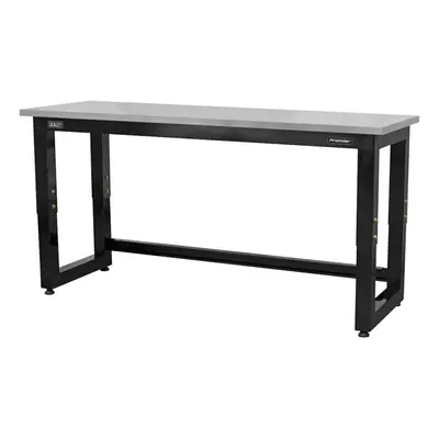 Sealey Premier™ Heavy-Duty Steel Adjustable Workbench with Stainless Steel Worktop 1830mm APMS23