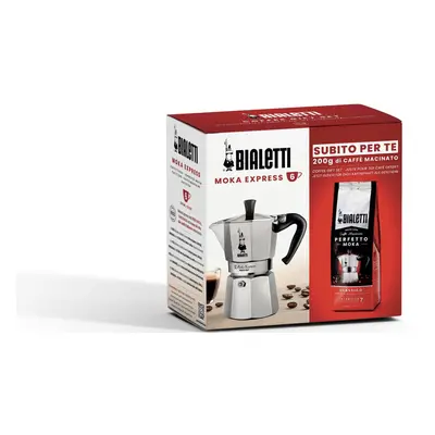 Bialetti Bundle, Alluminio, Tazze + Perfetto Moka