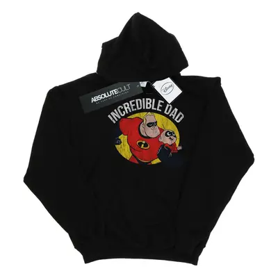 (4XL, Black) Disney Mens The Incredibles Bob Parr Incredible Dad Hoodie