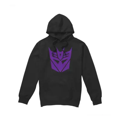 (M, Black) Transformers Mens Decepticon Hoodie