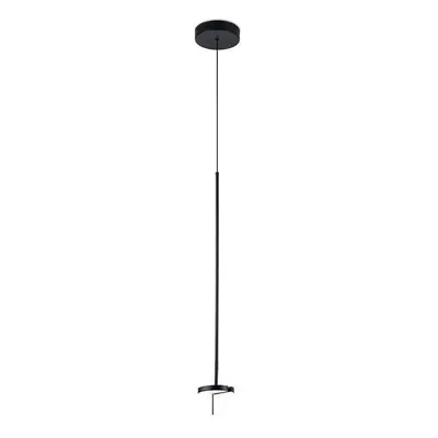 Grok Invisible - LED Ceiling Pendant Matt Black Phase Cut Dimming 765lm 2700K