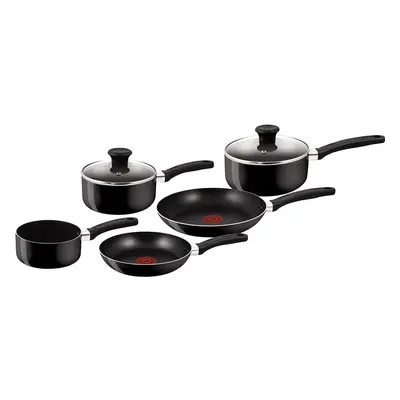 Tefal B470S544 Delight Piece Non Stick Pan Set (14 cm Milk, 16/18 cm