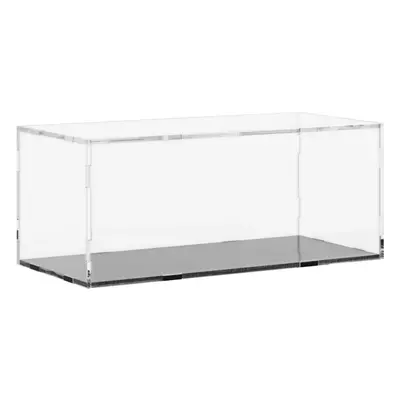 (34 x x cm) vidaXL Display Box Clear Display Case Acrylic Box Showcase Transparent Acrylic