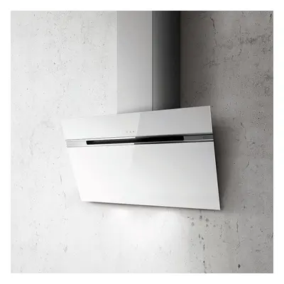 Elica ASC-LED-60-WH - White Angled Cooker Hood - M?/H Extraction Rate - B Energy Rating