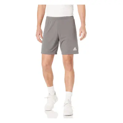 adidas Mens Entrada Shorts Team grey Four Large