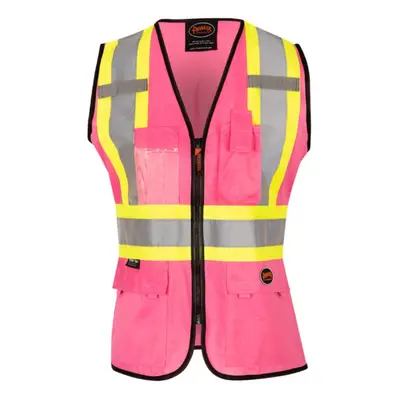 Pioneer Safety Vest for Women - Pockets - Hi-Vis StarTech Reflective