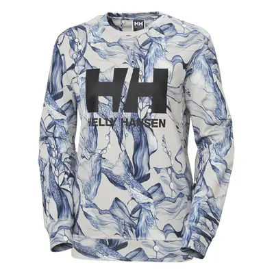 Helly Hansen Women's HH Logo Crew Sweatshirt Esra Grey Fog Esra Medium