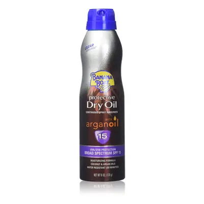 Banana Boat UltraMist Protective Dry Oil Spray SPF Sunscreen Ounce