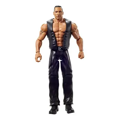 The Rock Basic Action Figure, Posable 6-inch Collectible for Ages Years Old & Up, HDC94