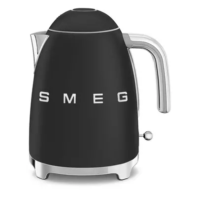 Smeg KLF03BLMUK 3000W 1.7L Retro Style Kettle, Matte Black