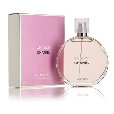 Chanel Chance Eau Vive Eau de Toilette Spray for Women 3.4 Ounce