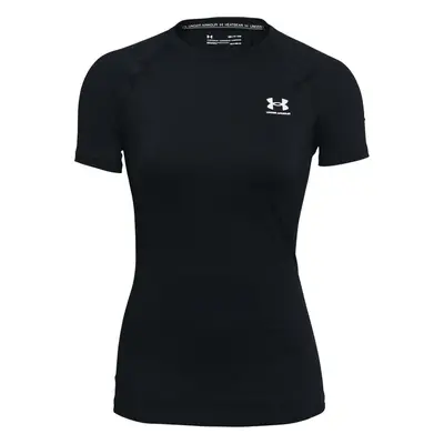 Under Armour Women's HeatGear Compression Short-Sleeve T-Shirt Black