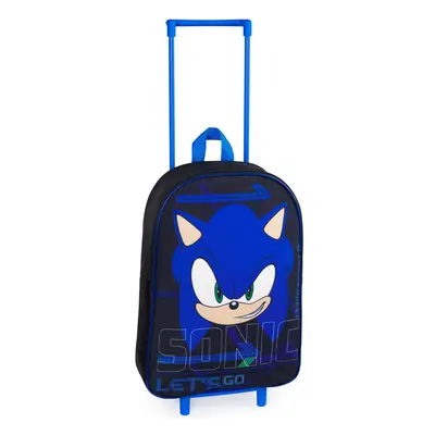 Sonic The Hedgehog Suitcase - Foldable Trolley Bag x 27cm 10.5 Litr