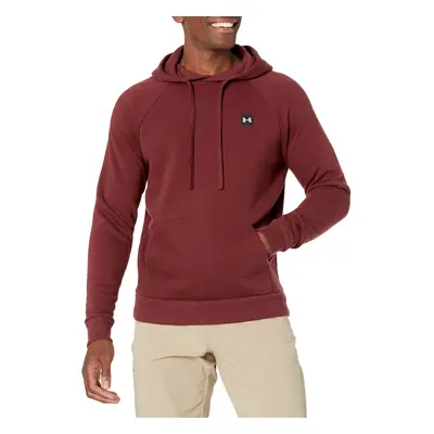 Under Armour Mens Rival Fleece Hoodie (690) Chestnut Red / / Onyx Whi