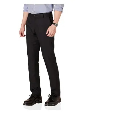 Amazon Essentials Men's Slim-Fit Flat-Front Dress Pant Black 42W x